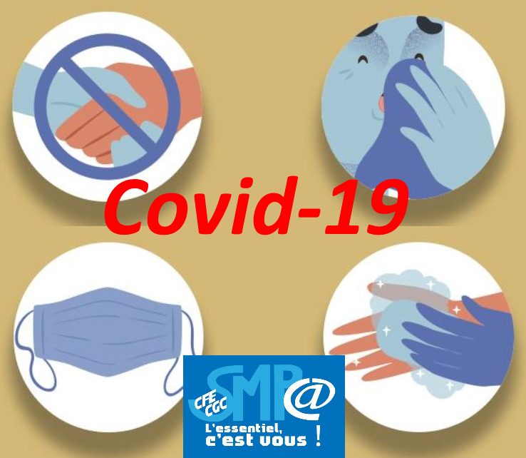 Covid-19 : Information de la fédération CFE-CGC Métallurgie – MAJ